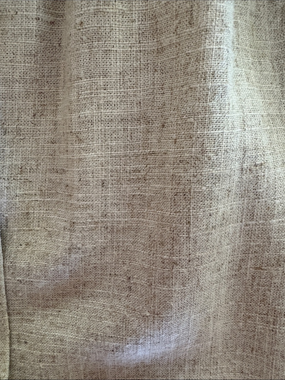 Linen and viscose blend paper bag wide leg pants. Great Fall color & Size medium - Picture 5 of 10